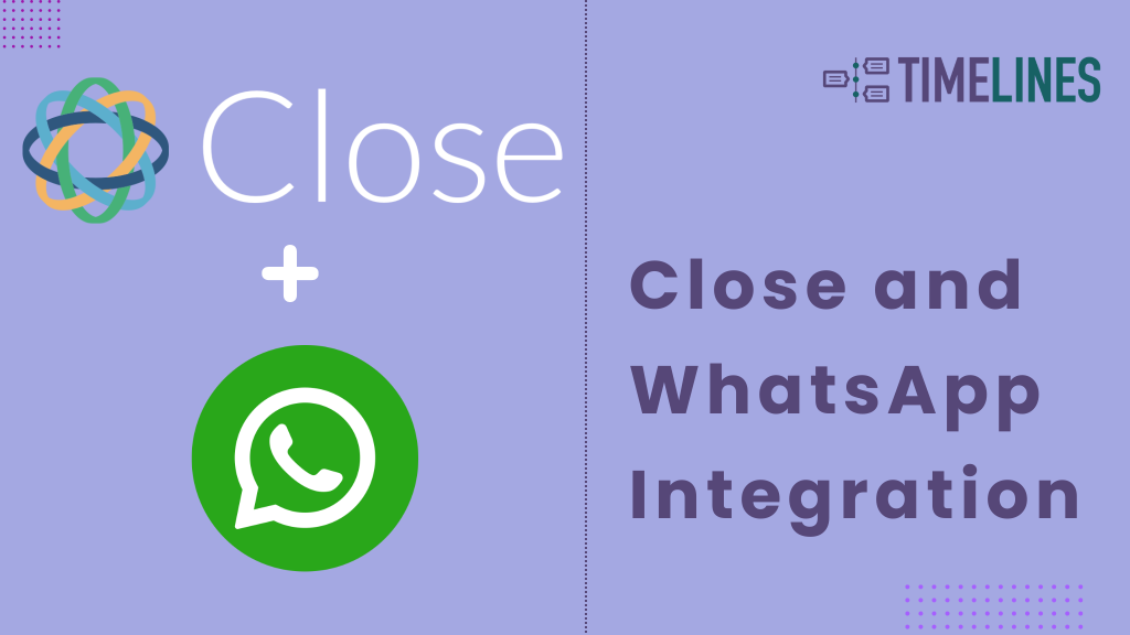 Integración estrecha de CRM y WhatsApp